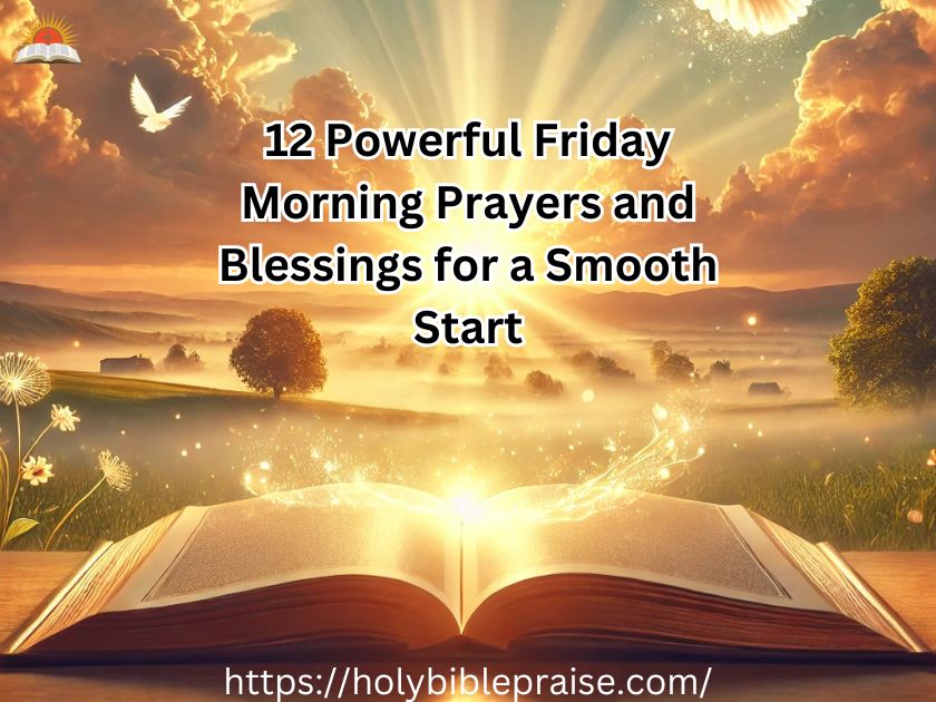 12 Powerful Friday Morning Prayers and Blessings for a Smooth Start