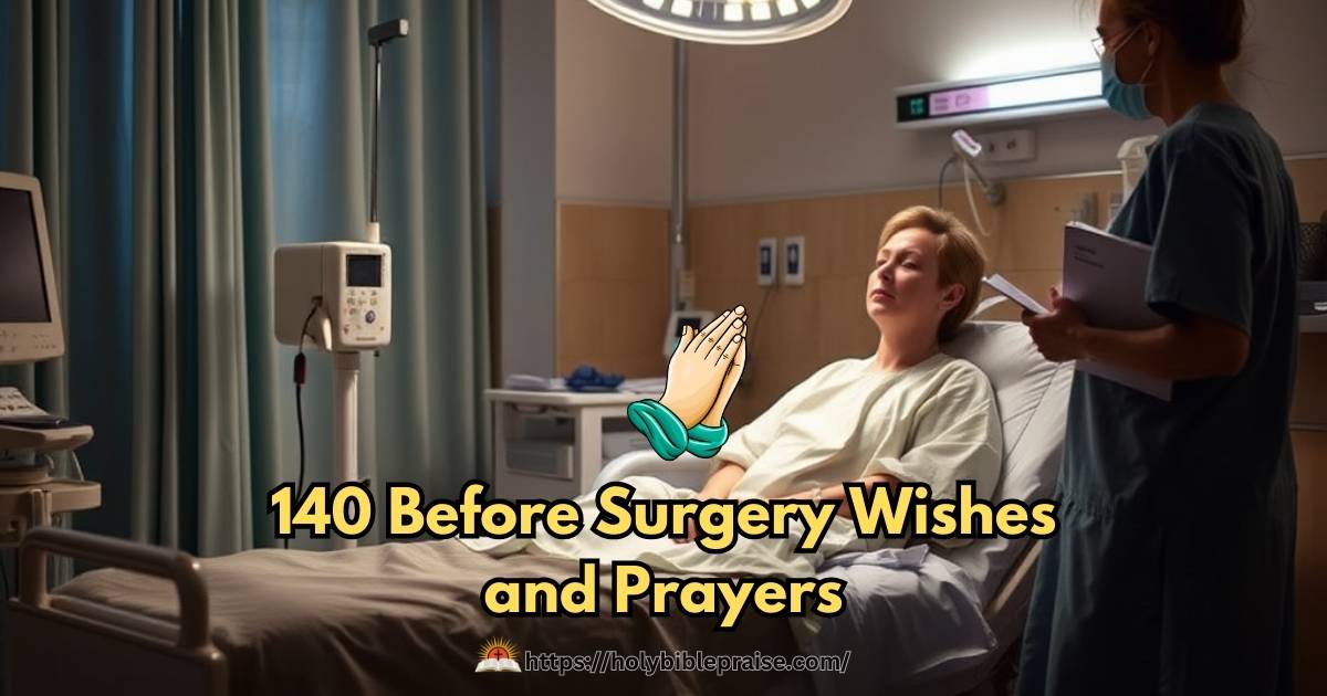 140 Before Surgery Wishes and Prayers