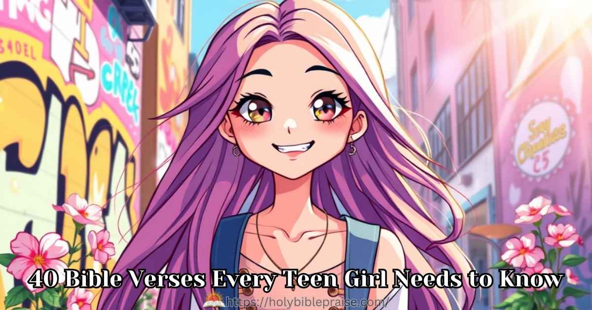 40 Bible Verses Every Teen Girl Needs to Know