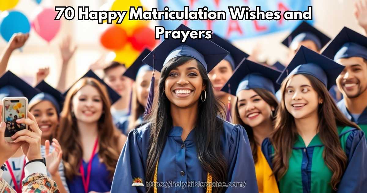 70 Happy Matriculation Wishes and Prayers