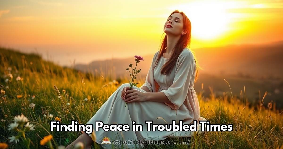 finding-peace-in-troubled-times Finding Peace in Troubled Times