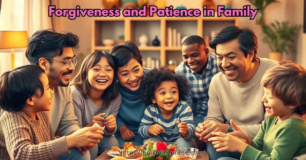 forgiveness-and-patience-in-family Forgiveness and Patience in Family