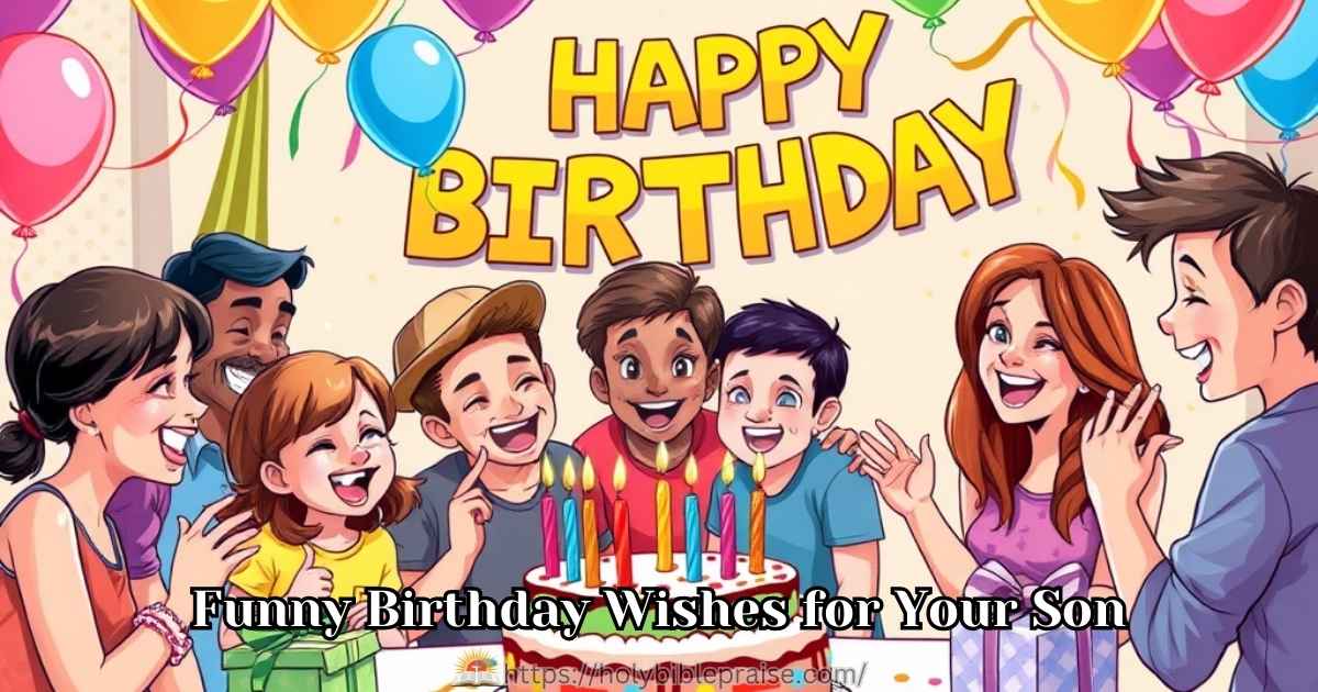 funny-birthday-wishes-for-your-son Funny Birthday Wishes for Your Son