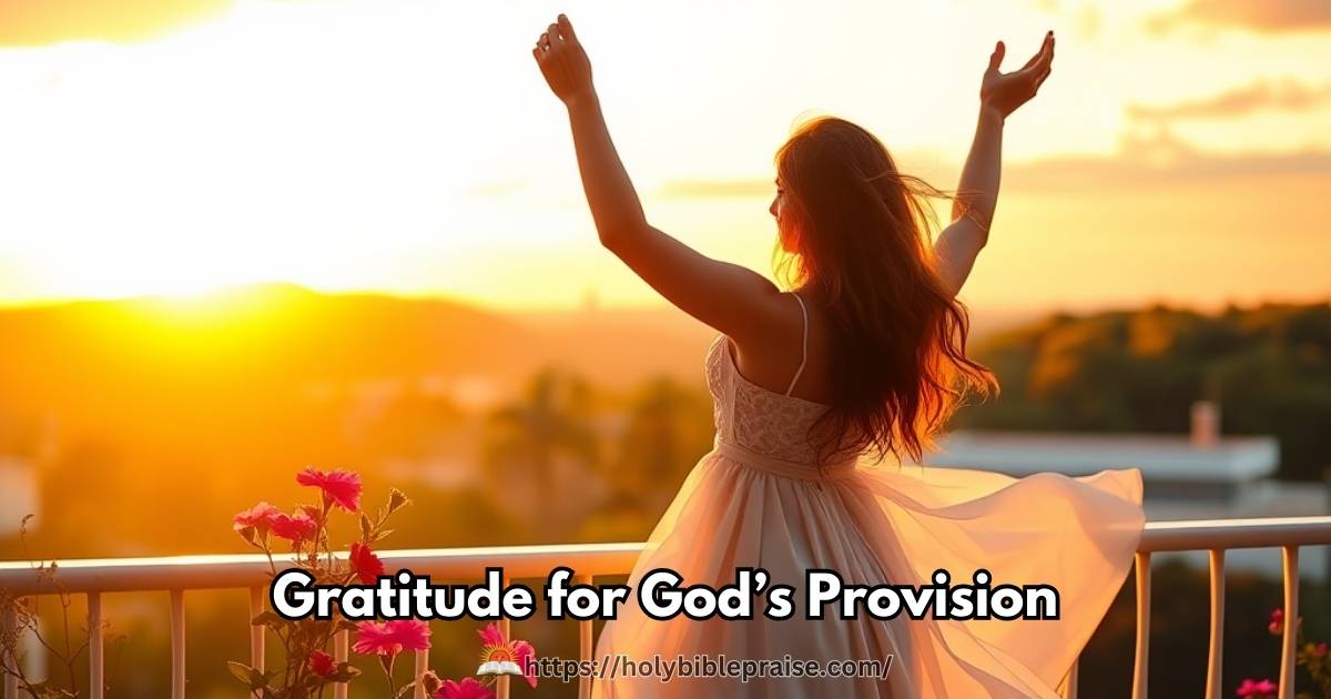 gratitude-for-gods-provision Gratitude for God’s Provision