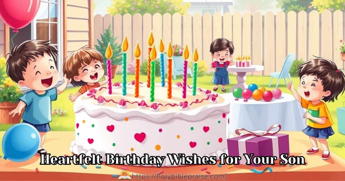 heartfelt-birthday-wishes-for-your-son Heartfelt Birthday Wishes for Your Son