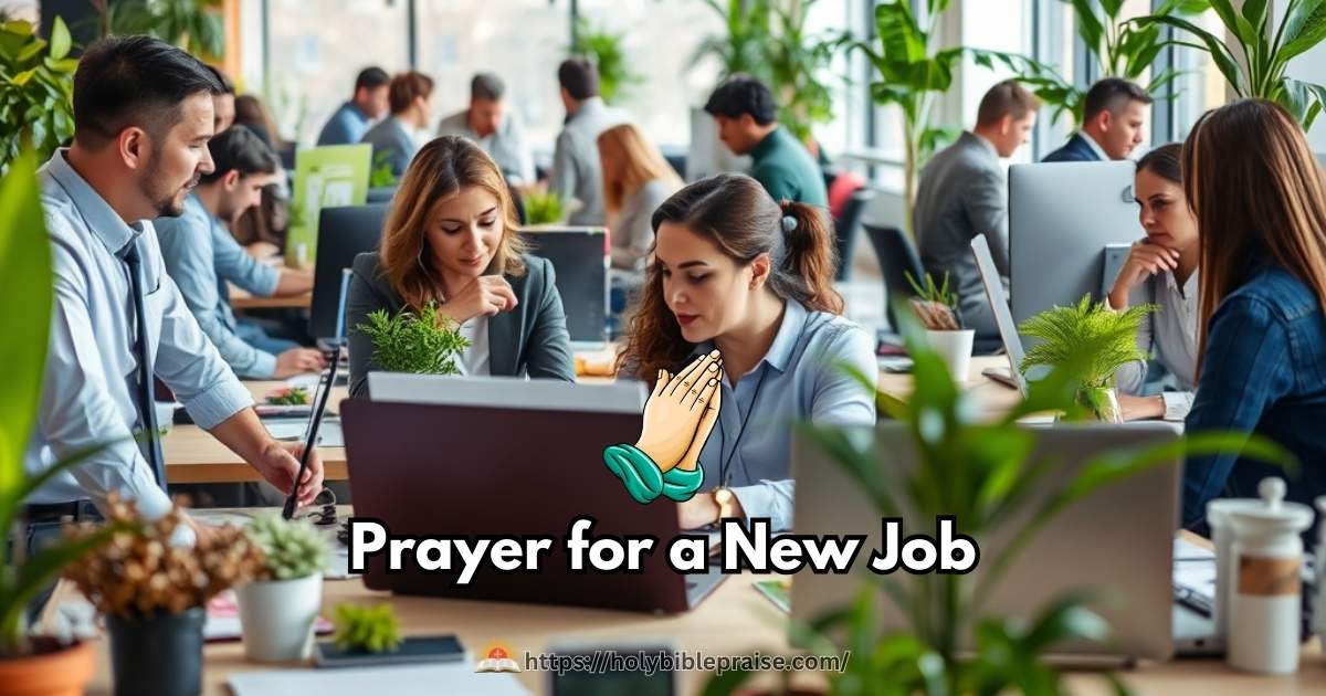 Prayer for a New Job