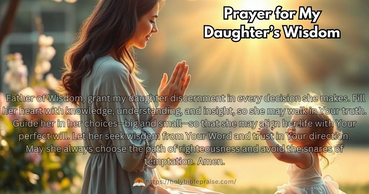 prayer-for-my-daughters-wisdom Prayer for My Daughter’s Wisdom