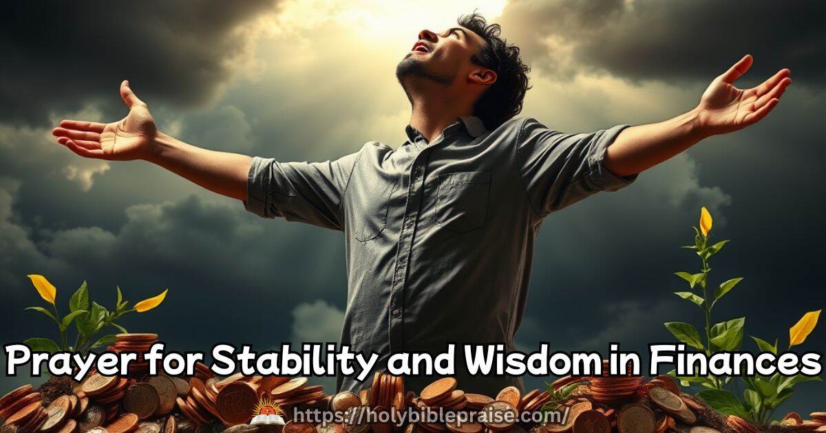 Prayer for Stability and Wisdom in Finances