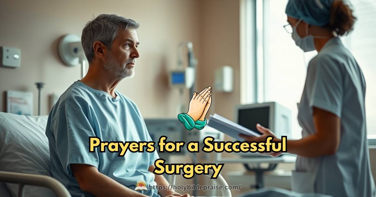 Prayers for a Successful Surgery