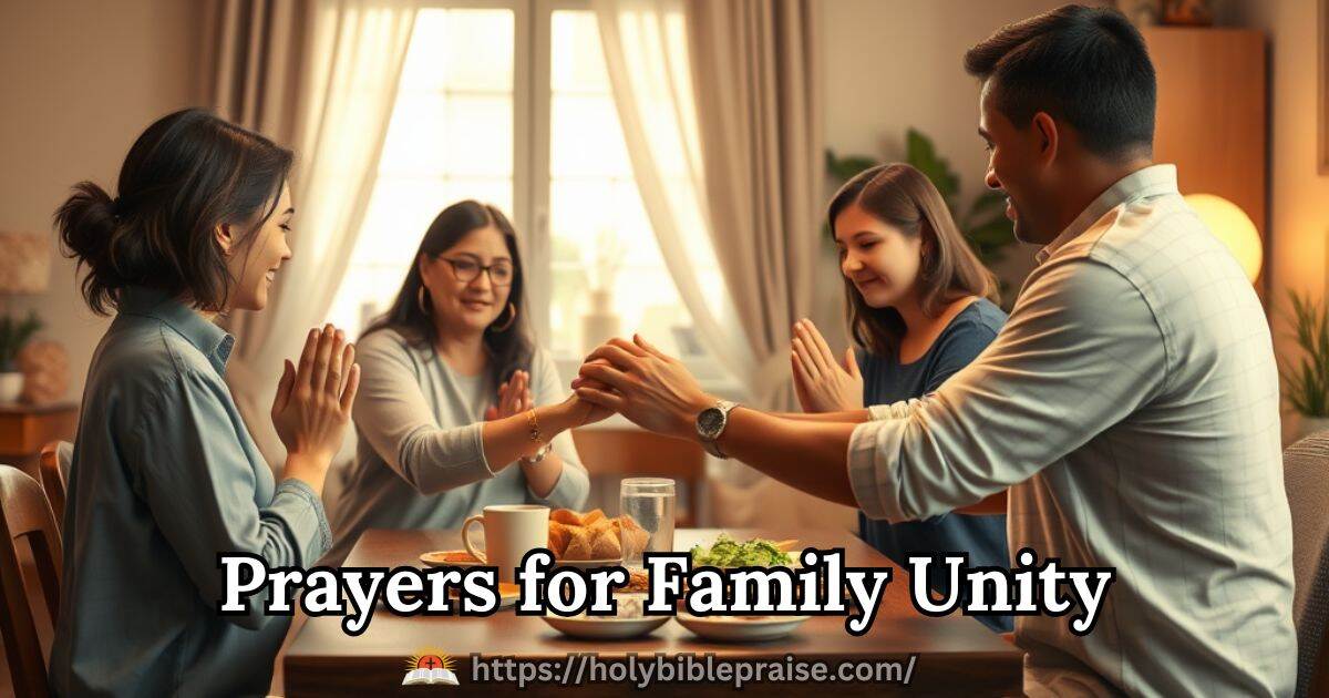 prayers-for-family-unity Prayers for Family Unity