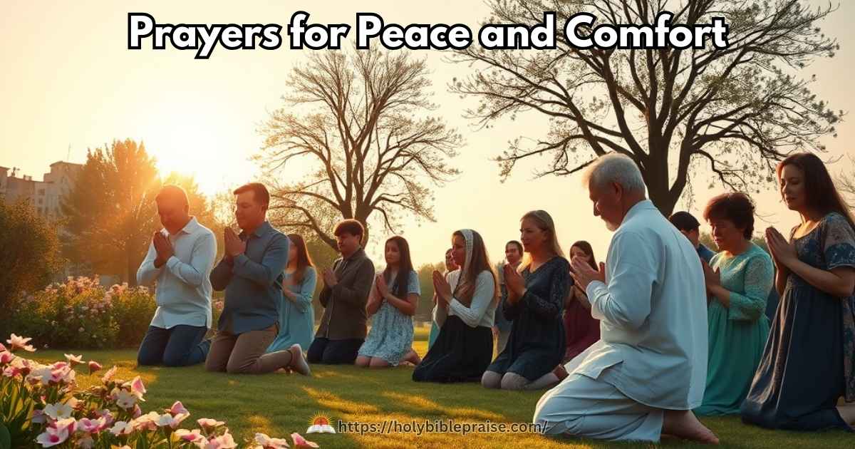 prayers-for-peace-and-comfort Prayers for Peace and Comfort