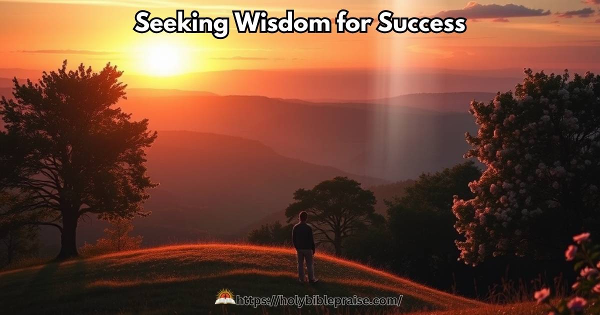 seeking-wisdom-for-success Seeking Wisdom for Success
