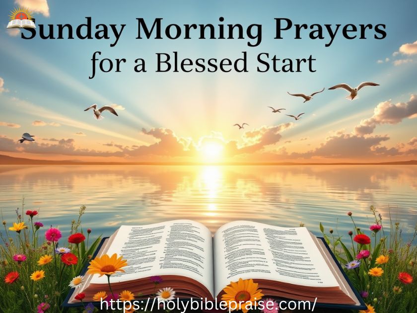 Sunday Morning Prayers for a Blessed Start