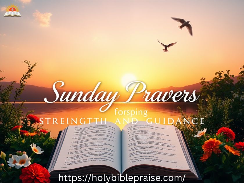 Sunday Prayers for Strength and Guidance