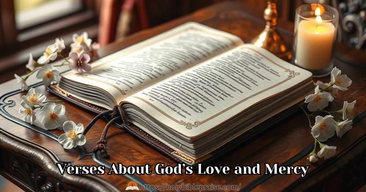 verses-about-gods-love-and-mercy Verses About God’s Love and Mercy