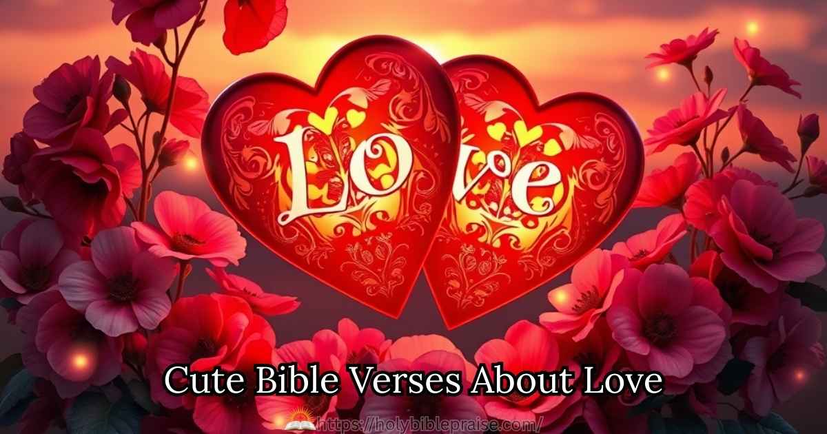 cute-bible-verses-about-love Cute Bible Verses About Love