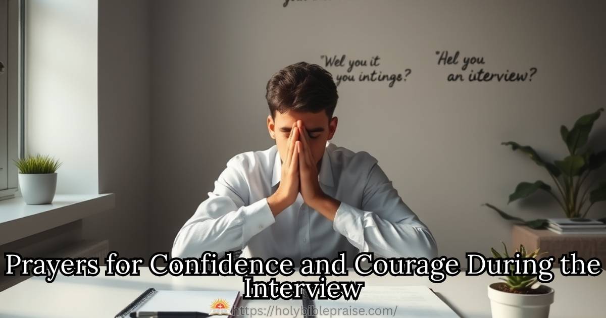 prayers-for-confidence-and-courage-during-the-interview Prayers for Confidence and Courage During the Interview