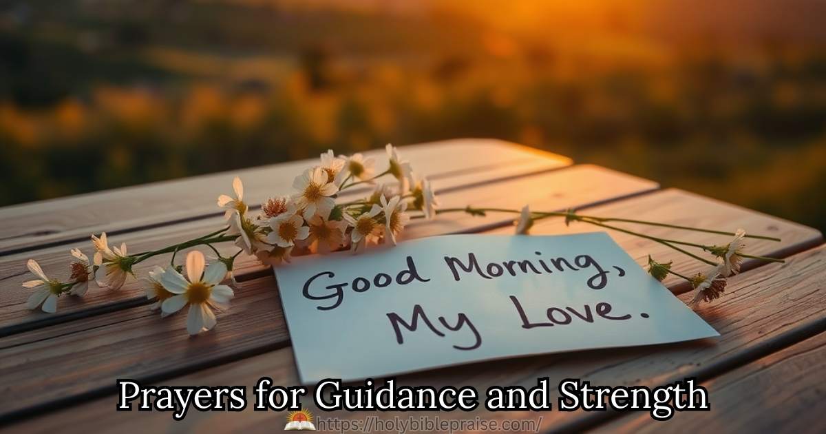 prayers-for-guidance-and-strength Prayers for Guidance and Strength