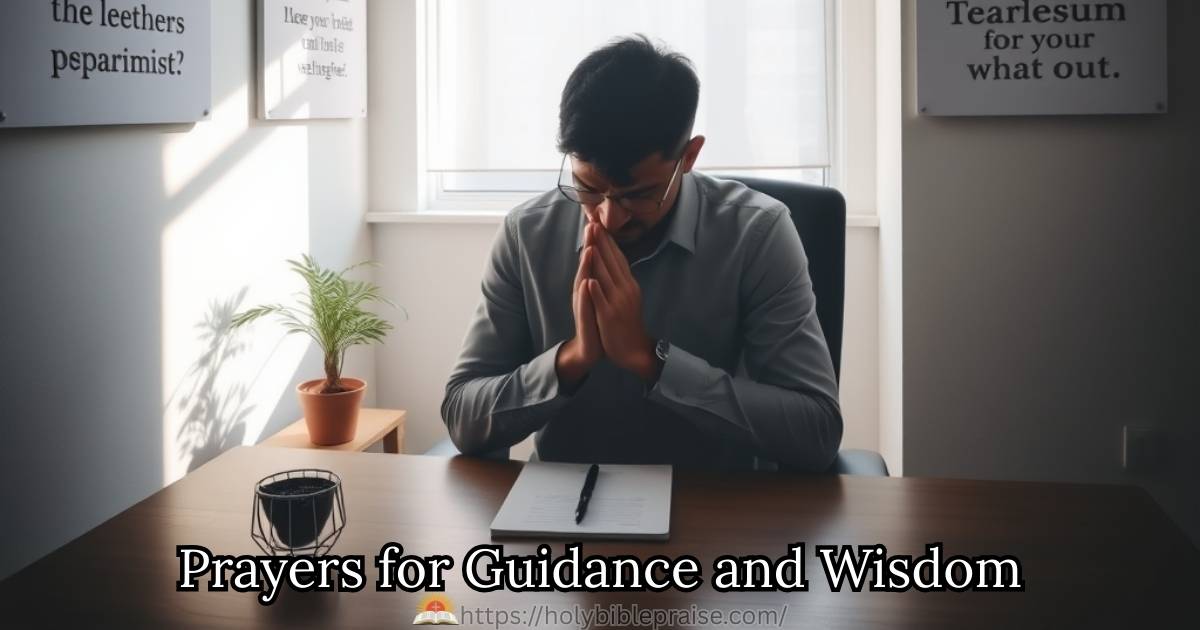 prayers-for-guidance-and-wisdom Prayers for Guidance and Wisdom