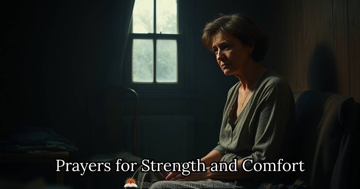 prayers-for-strength-and-comfort Prayers for Strength and Comfort
