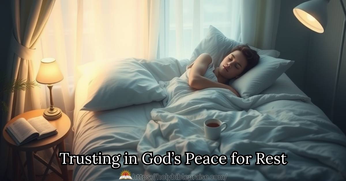 trusting-in-gods-peace-for-rest Trusting in God’s Peace for Rest