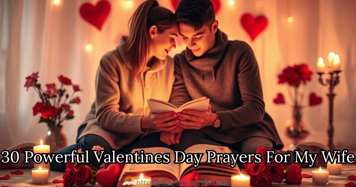 30 Powerful Valentines Day Prayers For My Wife