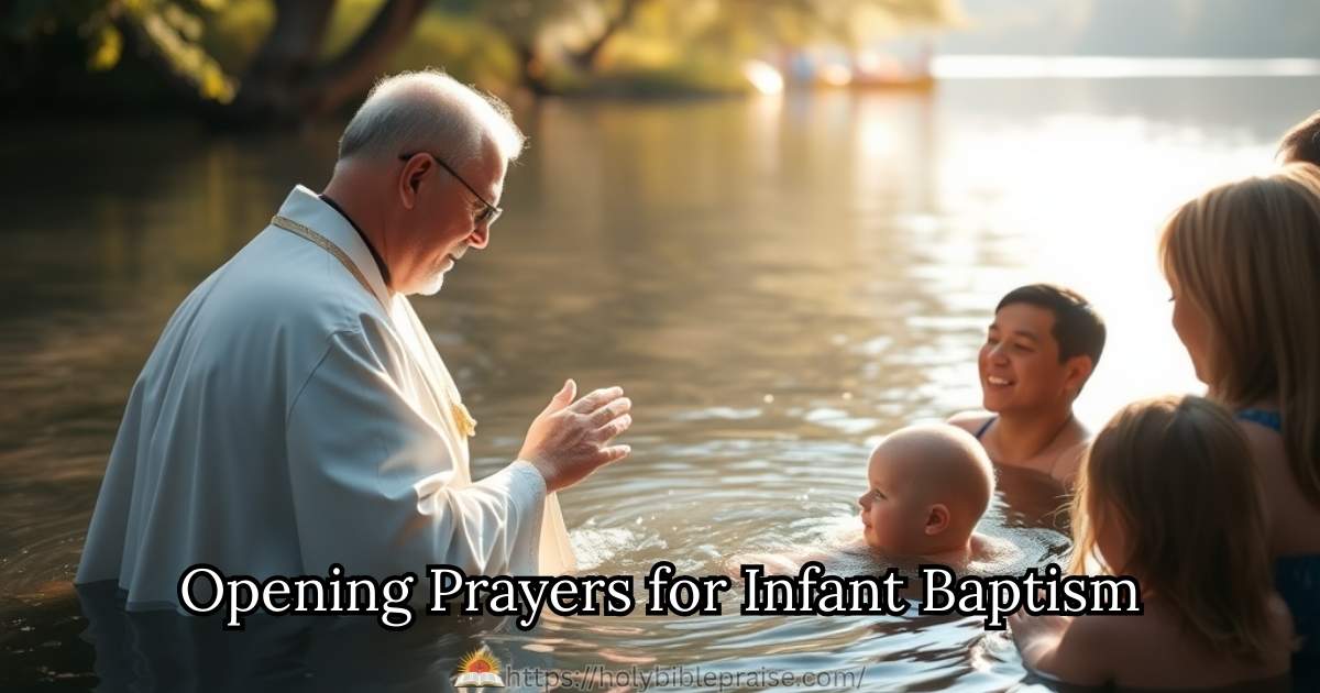 opening-prayers-for-infant-baptism Opening Prayers for Infant Baptism