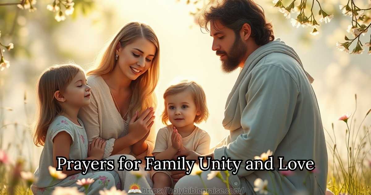 prayers-for-family-unity-and-love Prayers for Family Unity and Love