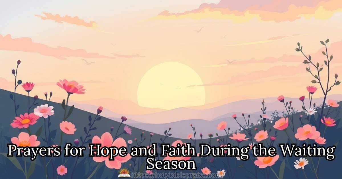 prayers-for-hope-and-faith-during-the-waiting-season Prayers for Hope and Faith During the Waiting Season
