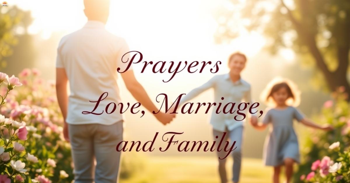prayers-for-love-marriage-and-family Prayers for Love, Marriage, and Family