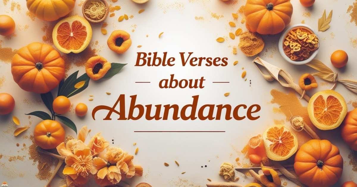Bible Verses About Abundance