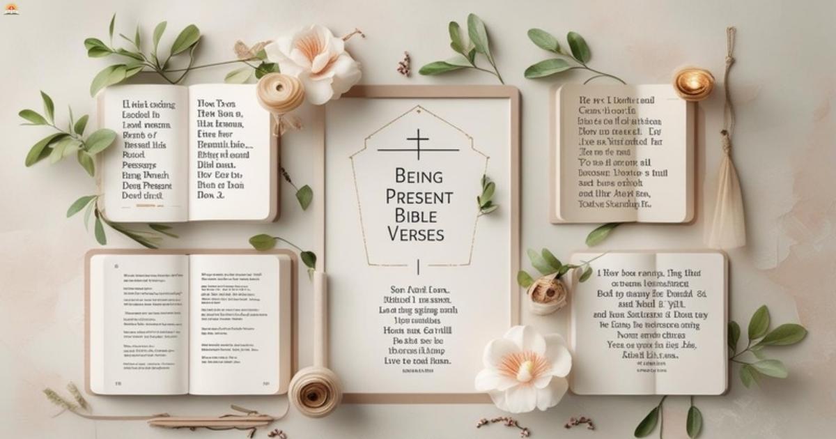 Bible Verses About Being Present