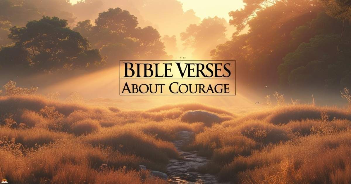 Bible Verses About Courage