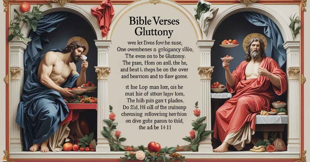 Bible Verses About Gluttony