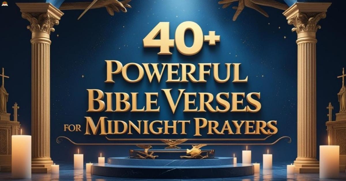 Bible Verses For Midnight Prayers