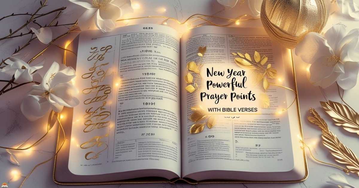 New Year Powerful Prayer Points With Bible Verses